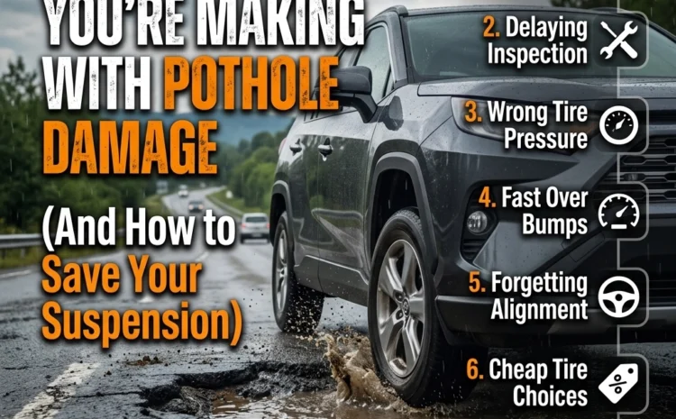  7 Mistakes You’re Making with Pothole Damage (And How to Save Your Suspension)